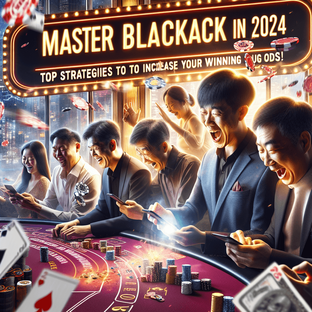 Master Blackjack in 2024: Top Strategies to Increase Your Winning Odds!