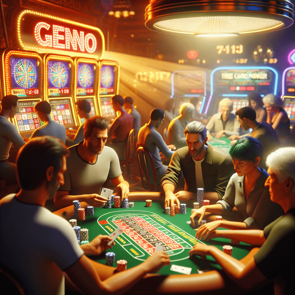 how to win at Keno and Three Card Poker