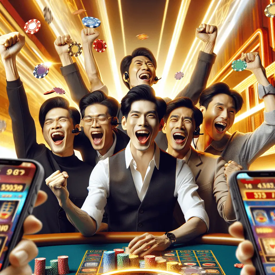 3WIN8 casino app home screen showing its 2024 slot and table games