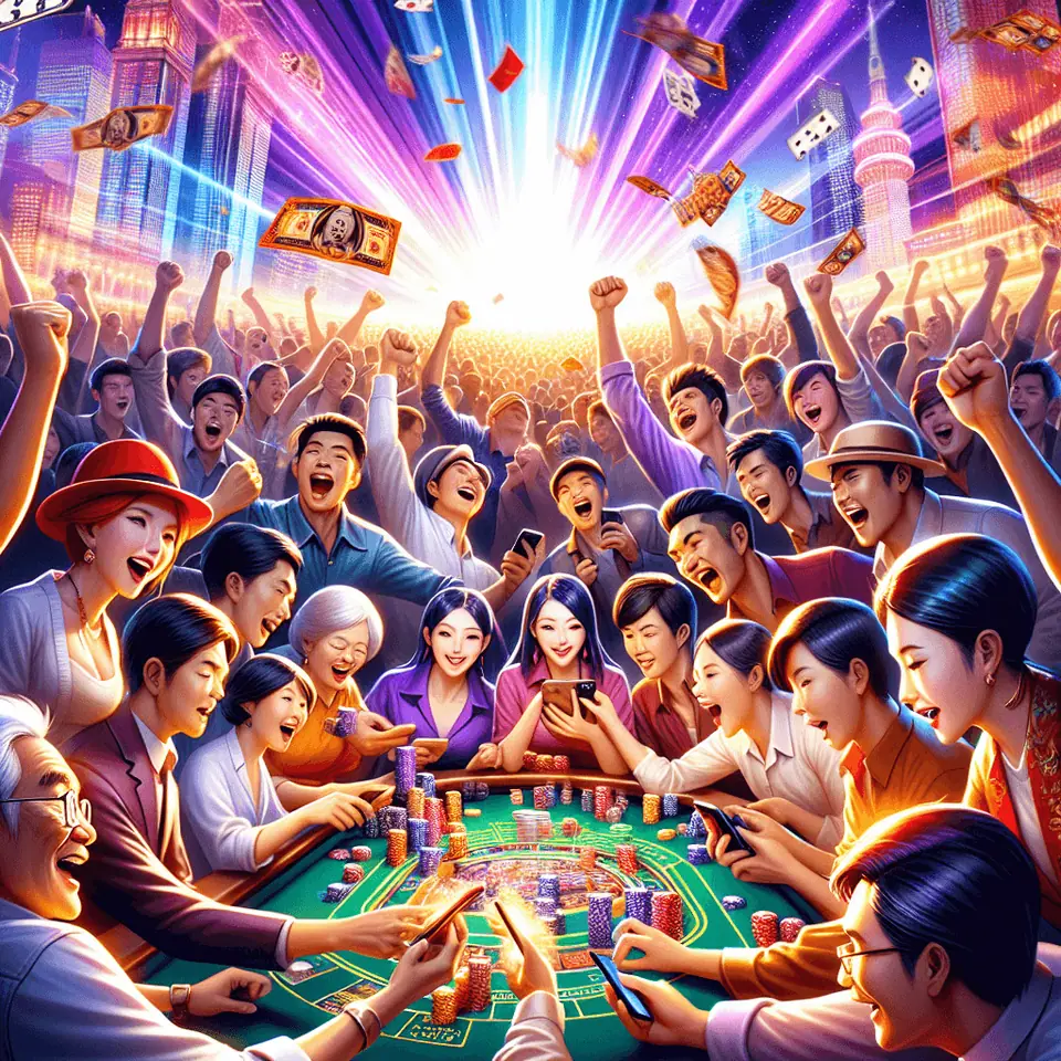 ACE333 online slot lobby with game thumbnails on a phone