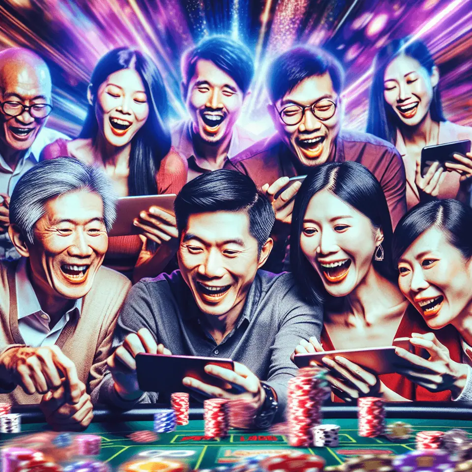 Classic roulette wheel and betting layout in an online casino
