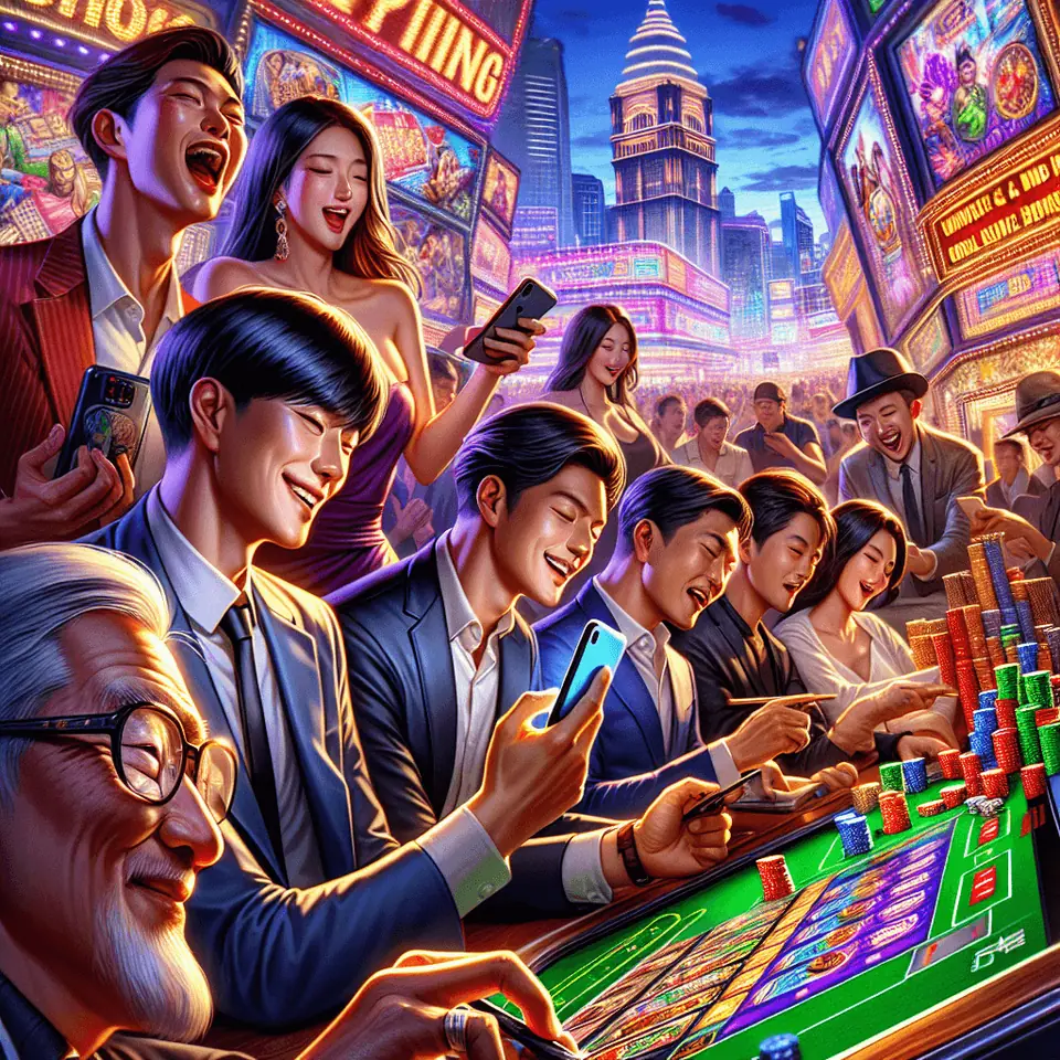 Playboy Casino lobby with slots and live dealer tables on screen
